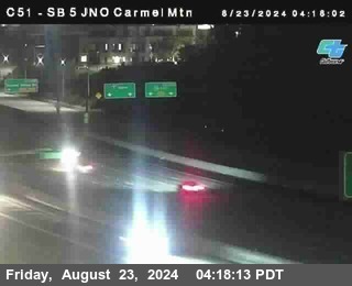 SB 5 at Carmel Mountain Rd.