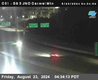 SB 5 at Carmel Mountain Rd.