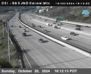 SB 5 at Carmel Mountain Rd.