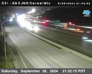 SB 5 at Carmel Mountain Rd.