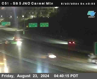 SB 5 at Carmel Mountain Rd.