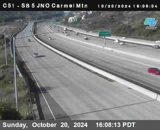 SB 5 at Carmel Mountain Rd.