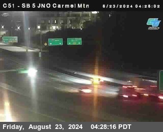 SB 5 at Carmel Mountain Rd.