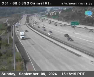 SB 5 at Carmel Mountain Rd.