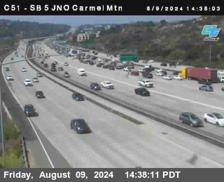 SB 5 at Carmel Mountain Rd.