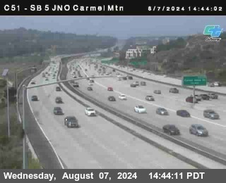 SB 5 at Carmel Mountain Rd.