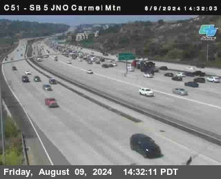 SB 5 at Carmel Mountain Rd.