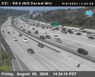 SB 5 at Carmel Mountain Rd.