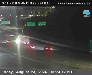 SB 5 at Carmel Mountain Rd.