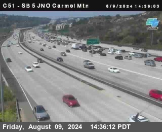 SB 5 at Carmel Mountain Rd.