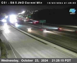 SB 5 at Carmel Mountain Rd.