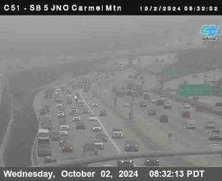 SB 5 at Carmel Mountain Rd.