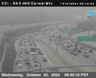 SB 5 at Carmel Mountain Rd.