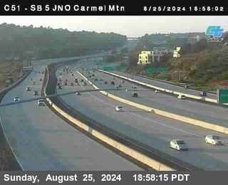 SB 5 at Carmel Mountain Rd.