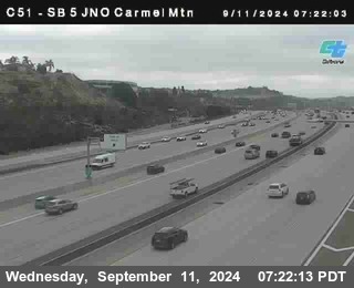 SB 5 at Carmel Mountain Rd.