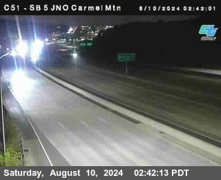 SB 5 at Carmel Mountain Rd.