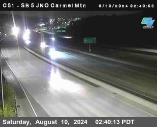 SB 5 at Carmel Mountain Rd.