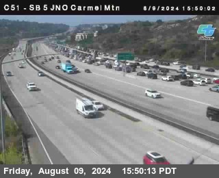 SB 5 at Carmel Mountain Rd.