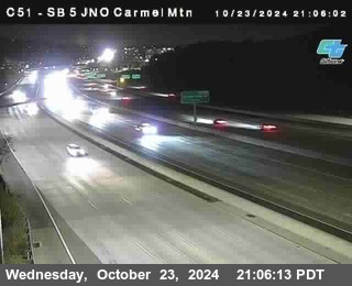 SB 5 at Carmel Mountain Rd.