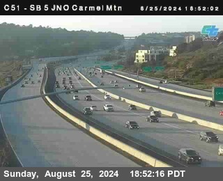 SB 5 at Carmel Mountain Rd.