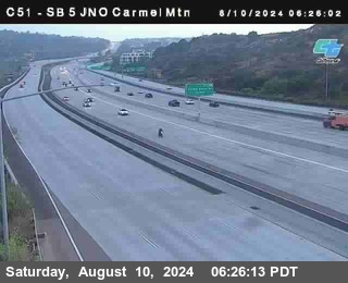 SB 5 at Carmel Mountain Rd.