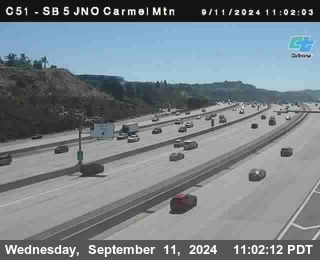 SB 5 at Carmel Mountain Rd.