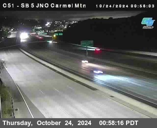 SB 5 at Carmel Mountain Rd.