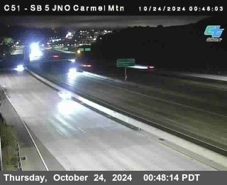 SB 5 at Carmel Mountain Rd.