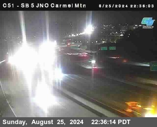 SB 5 at Carmel Mountain Rd.