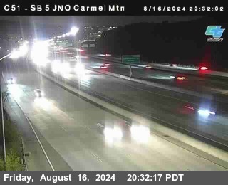 SB 5 at Carmel Mountain Rd.