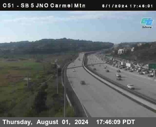 SB 5 at Carmel Mountain Rd.