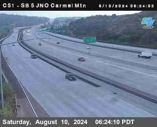 SB 5 at Carmel Mountain Rd.