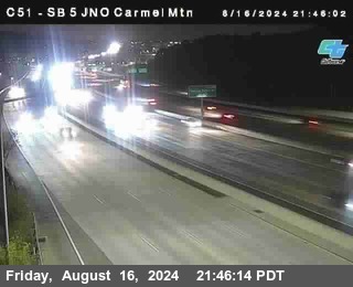 SB 5 at Carmel Mountain Rd.