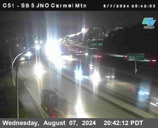 SB 5 at Carmel Mountain Rd.