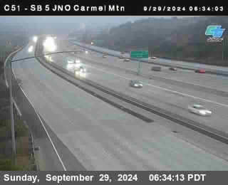 SB 5 at Carmel Mountain Rd.