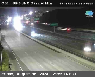 SB 5 at Carmel Mountain Rd.