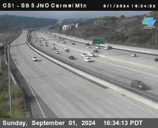 SB 5 at Carmel Mountain Rd.