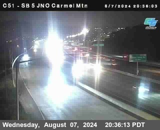 SB 5 at Carmel Mountain Rd.