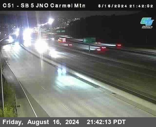 SB 5 at Carmel Mountain Rd.