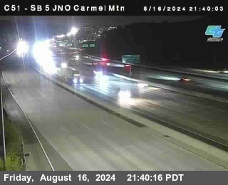 SB 5 at Carmel Mountain Rd.