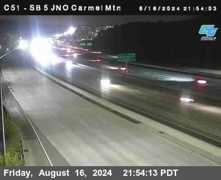 SB 5 at Carmel Mountain Rd.