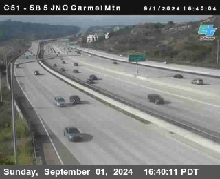 SB 5 at Carmel Mountain Rd.