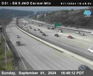 SB 5 at Carmel Mountain Rd.