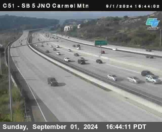 SB 5 at Carmel Mountain Rd.