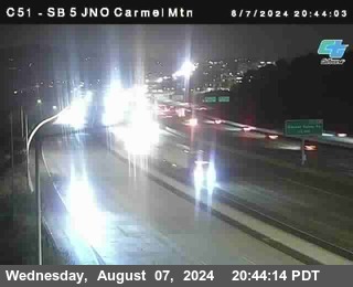 SB 5 at Carmel Mountain Rd.