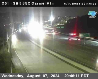 SB 5 at Carmel Mountain Rd.