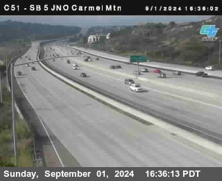 SB 5 at Carmel Mountain Rd.