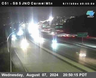 SB 5 at Carmel Mountain Rd.