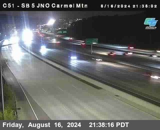 SB 5 at Carmel Mountain Rd.