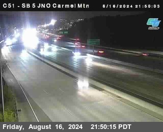 SB 5 at Carmel Mountain Rd.